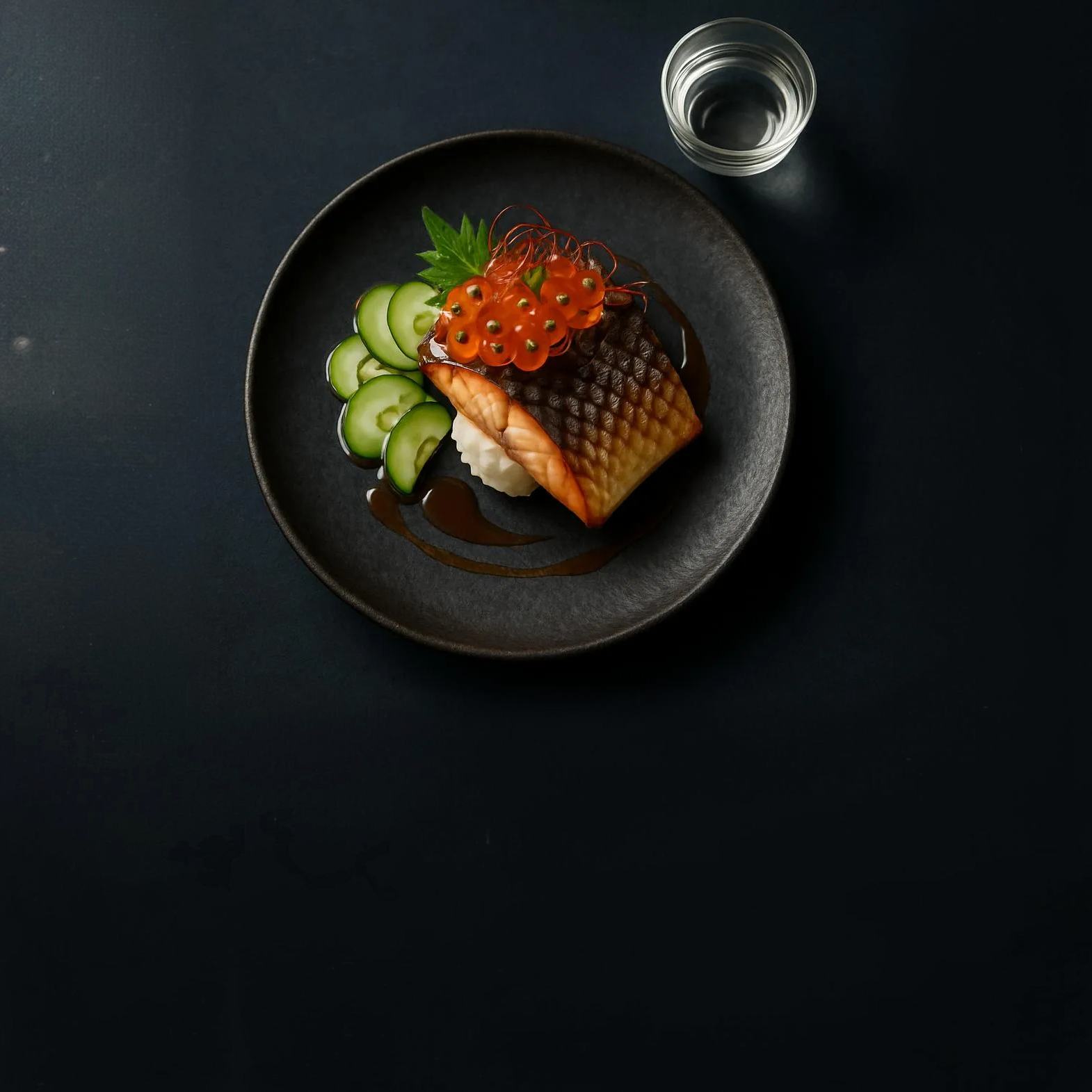 Seasonal Sashimi with Truffle Soy